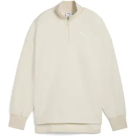 Puma Mädchen Her Oversized Half-Zip Winterized Crew, Sweatshirt, Alpine Snow,