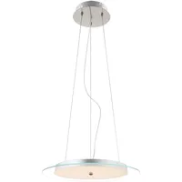 GLOBO LED Kristall Hänge Lampe Chrom Ess Zimmer Beleuchtung