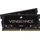 Corsair Vengeance SODIMM 16GB (2x8GB) DDR4 2933MHz CL19 Speicher für Laptop/Notebooks - Schwarz