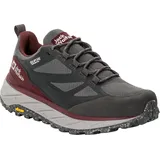 Jack Wolfskin TERRAVENTURE Texapore Low W Wanderschuh, Dark Maroon, 42.5