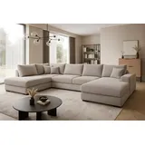 mebloland Ecksofa FABIO 328x182 cm mit Schlaffunktion, Bonellfederkern und Bettkasten, - ZOOM03