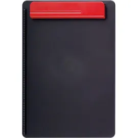 Maul Maul, Unterlage, Schreibplatte ""OG"", Platte schwarz-Klemme rot Plattenstärke: 3 mm