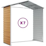 vidaXL, Gartenhaus + Gartenschrank, Joseph
