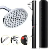 Solardusche Gartendusche Regendusche Schwimmbaddusche mit Fußdusche 40L (mit Schutzabdeckung) - Tolletour