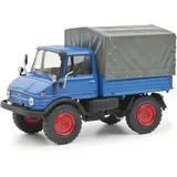 Schuco 450314900 Unimog 406 m.Plane 1:43