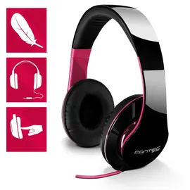Fantec SHP-250AJ-PK schwarz / pink