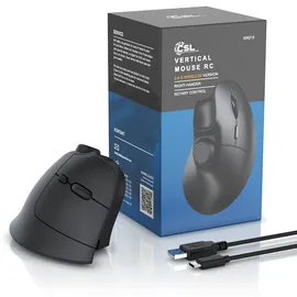 CSL Vertikalmaus schwarz