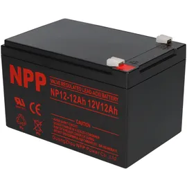 NPP Blei-Akku AGM NP12-12 12V 12Ah