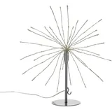 NORTHPOINT Eiskristallleuchte 50 cm silber