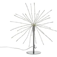 NORTHPOINT Eiskristallleuchte 50 cm silber