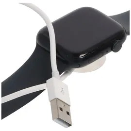 AccuCell Ladekabel passend für Apple Watch Ultra 49mm, Apple Watch Serie 8, SE, 7, 6, 5, 4, 3, 2, USB-C