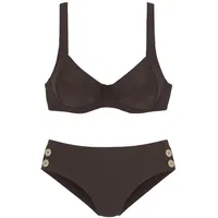 VIVANCE Bügel-Bikini Damen dunkelbraun Gr.38 Cup B