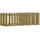 vidaXL Hochbeet Lattenzaun-Design 150 x 50 x 50 cm Braun