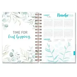 häfft® verlag Häfft-Timer Fancy 26/27 Bleu & Rosé