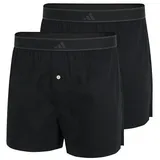 Adidas 2er-Set: Boxershorts in Schwarz | XXL