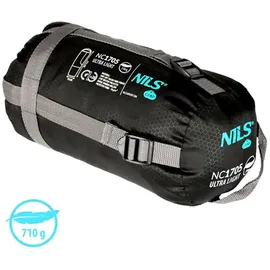 NILS CAMP Schlafsack Ultraleichter Nils Camp NC1705 Ultra Light schwarz-graubraun