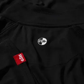 Gill UV Tec Langarm-T-Shirt Schwarz L