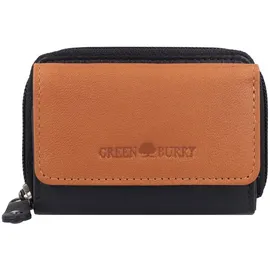 GREENBURRY Nappa Geldbörse RFID Schutz Damen blau