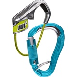 Edelrid Jul 2 Belay Bulletproof Triple Sicherungsgerät-Set (Größe One Size, blau)