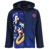 Sonic The Hedgehog Sweatshirt für Jungen, Pullover Sonic der Igel Design, Weiches Dunkelblau Textil-Sweatshirt, Kapuzenpullover, Geschenk für Jungen, Größe 3 Jahre - Dunkelblau - 3 Jahre