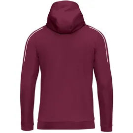 Jako Kapuzenjacke Classico maroon, M