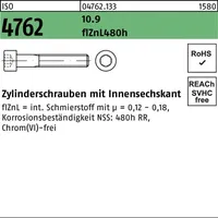 Hörger & Geßler Zylinderschraube ISO 4762 M10 x 80 10,9 100 Stück