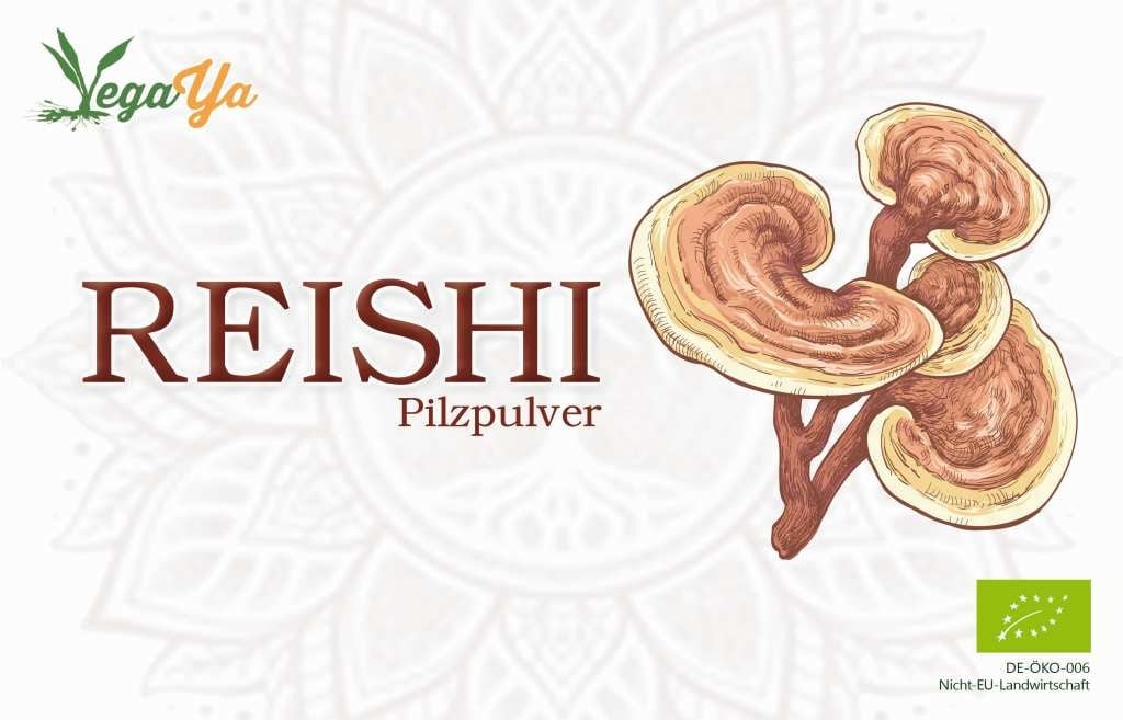 Reishi Pilz-Pulver - bio (0.1kg)