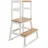 Bomi Lernturm Swubi 2 Stufen 90 x 40 cm Kiefer weiß