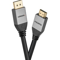 Celexon DisplayPort auf HDMI Kabel 4K 5,0m - Professional