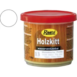 RESTO Holzkitt  Mahagoni antik 200g - 200 g , RH15 , weiß