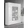 Home Affaire Standvitrine Prisma 166 x 121 x 0 cm Grau/Weiß