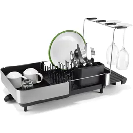Joseph Joseph Extend Steel Plus Abtropfständer 34 x 40 x 3 cm Silber