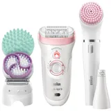 Braun Silk-épil Beauty Set 9 9-995 weiß/rosa