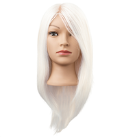 Efalock Professional Efalock Übungskopf Stella Miss Goat Haar weiss 35 cm