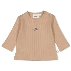 Feetje Langarmshirt Hedge Hugs Sand, 68
