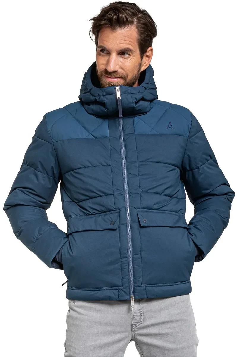 Schöffel Winterjacke Boston (wasserdicht, atmungsaktiv) ozeanblau Herren