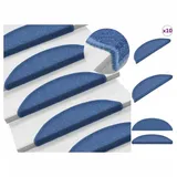 vidaXL Stufenmatten 10 Stk. 56x17x3 cm Blau