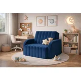 moeblo Schlafsessel Montana 80 Polyester 101 x 90 x 104 cm Dunkelblau mit Relaxfunktion