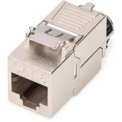 Digitus Cat.8.I Keystone Modul geschirmt, werkzeugfrei, Staubkappe