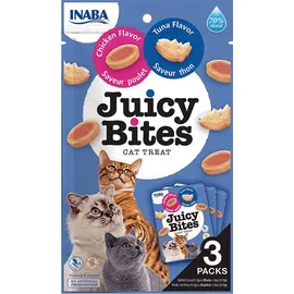 INABA Cat Juicy Bites Chicken Tuna 3x11,3g