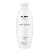 Klapp Cosmetics Clean & Active Cleansing Gel 250 ml