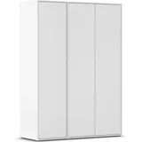 Rauch Drehtürenschrank Nabila 140 x 194 x 53 cm Weiß
