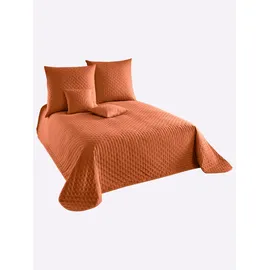 Heine Bettüberwurf 270 x 250 cm Orange