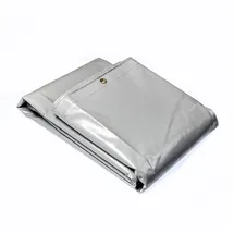 mehr Garten Abdeckplane 2 x 3 m Grau