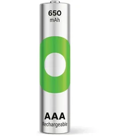 GP ReCyko Micro AAA NiMH 650 mAh 1,2V, 2 Stück