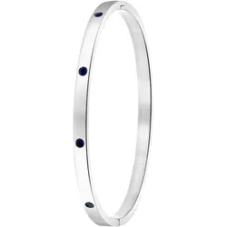 Lucardi Armband Stahl 58 mm - Juli Silber September Damen 