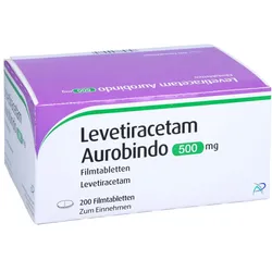 LEVETIRACETAM Aurobindo 500 mg Filmtabletten 200 St