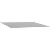 vidaXL Markisenersatzstoff 300 x 250 cm weiß