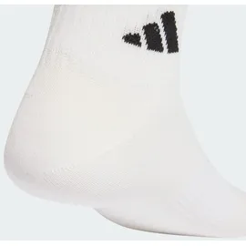 adidas Thin&Light Sportswear Knöchelsocken 3er Pack Weiß 43-45