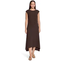 Cartoon Midikleid Braun 42